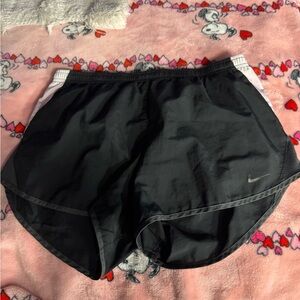 Nike Women's Black and pink Athletic Shorts
